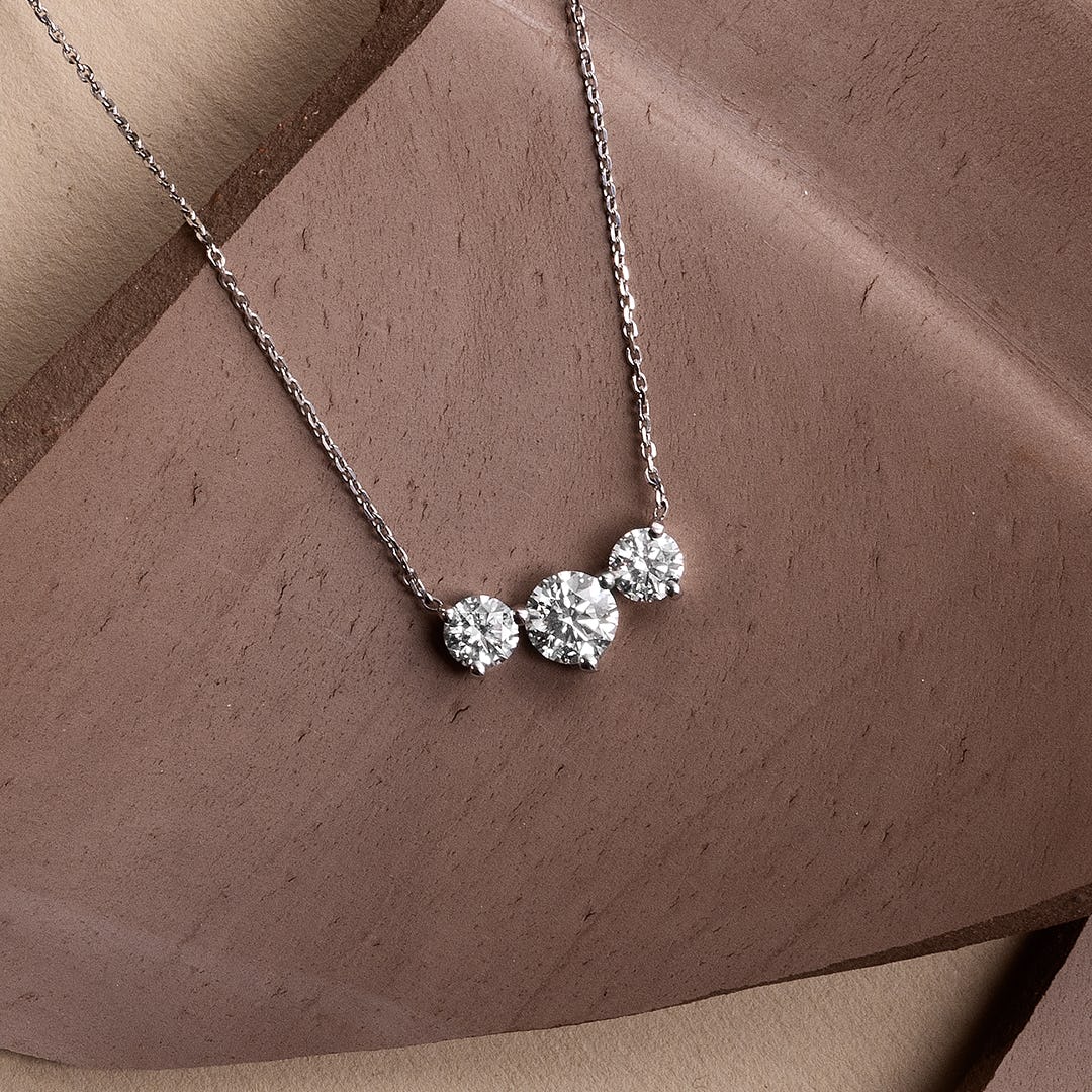 2.0 TC Round CVD F/VS Diamond Necklace