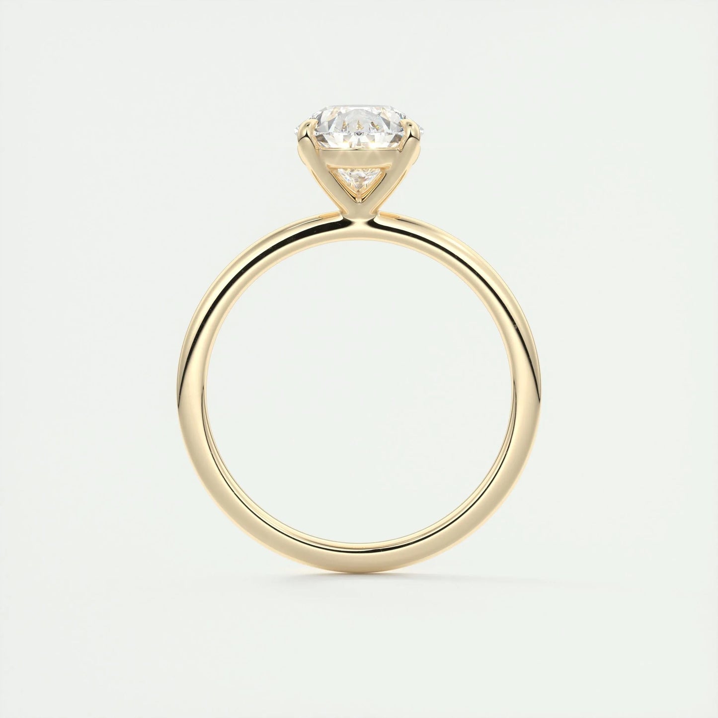 2 CT Pear Solitaire CVD F/VS1 Diamond Engagement Ring