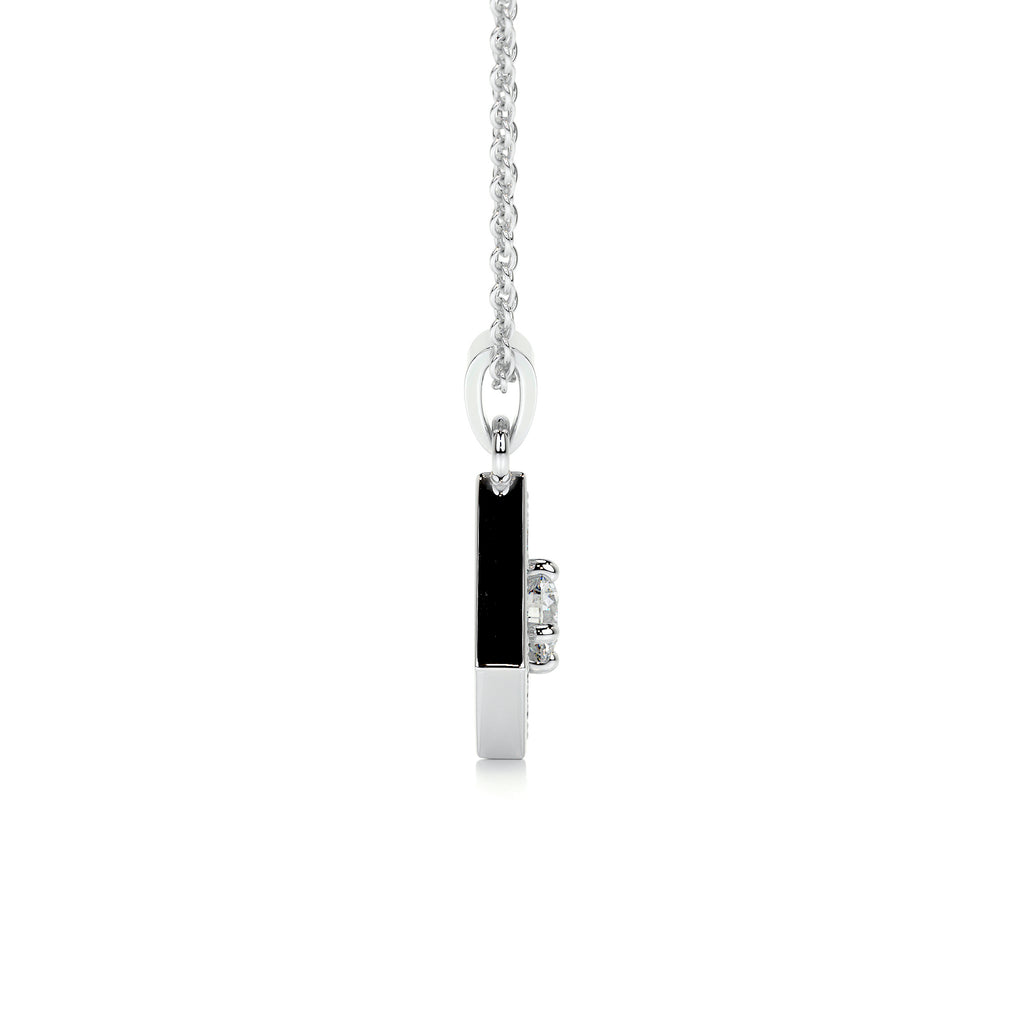 0.25 CT Round CVD F/VS Diamond Necklace