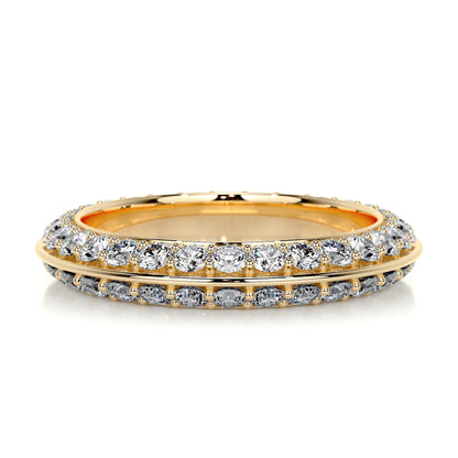 0.5ct Round EF- VVS Diamond Full Eternity Wedding Band