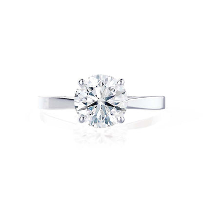 1.50 CT Round Solitaire CVD E/VVS2 Diamond Engagement Ring