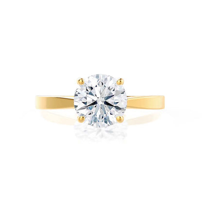 1.50 CT Round Solitaire CVD G/VVS1 Diamond Engagement Ring