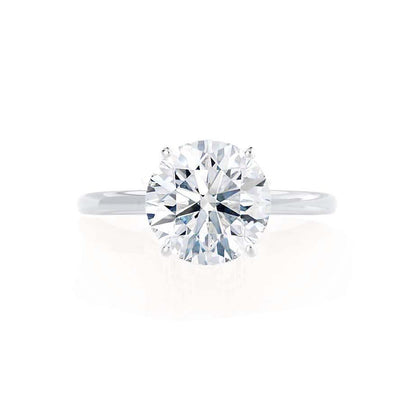 1.20 CT Round Solitaire CVD F/VVS2 Diamond Engagement Ring