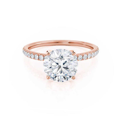 1.0 CT Round Solitaire CVD G/VVS1 Diamond Engagement Ring